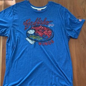 HOMAGE Buffalo Bills Buffalo Wings Graphic Tee Size XL